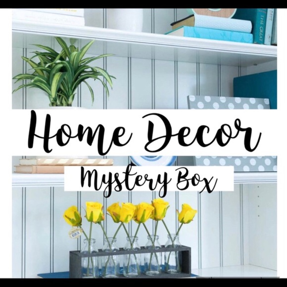 🪴LOADED! LAST ONE AS I AM CLOSING UP SHOP!!🖼️🕯️🏡BEAUTIFUL ITEMS!🧸MYSTERY BOX!!